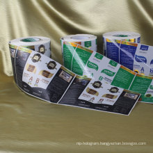 Self-Adhesive Sticker Label at rolling packing